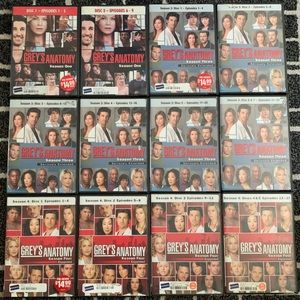 Grey’s Anatomy Complete Seasons 1, 3 & 4